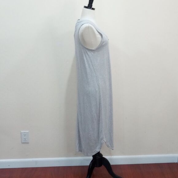 NEW! Prana Corrine Dress  - Oatmeal Stripe - M ~ Hemp Blend Quick Dry UPF 30+ - Picture 7 of 12